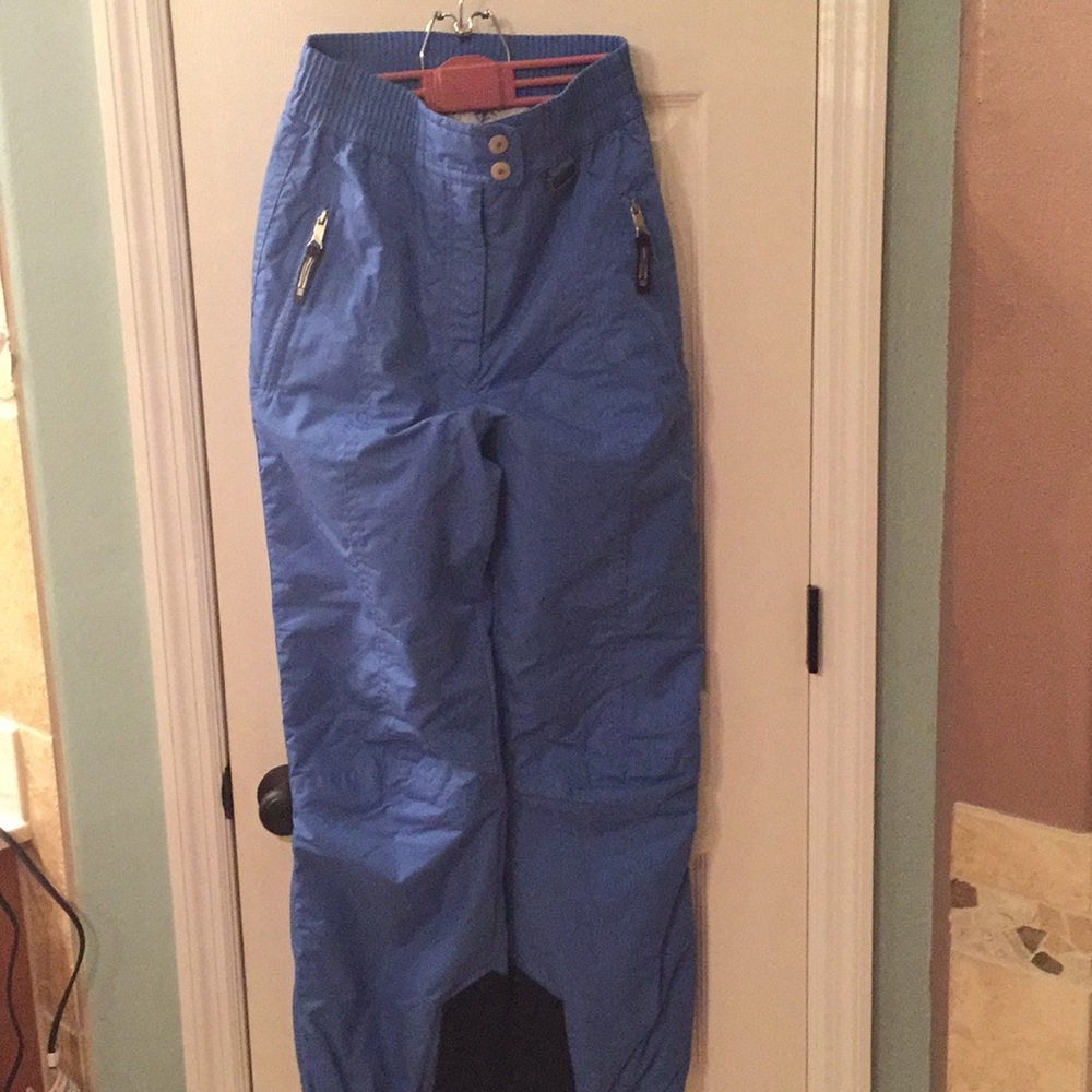 Blue Ski Pants